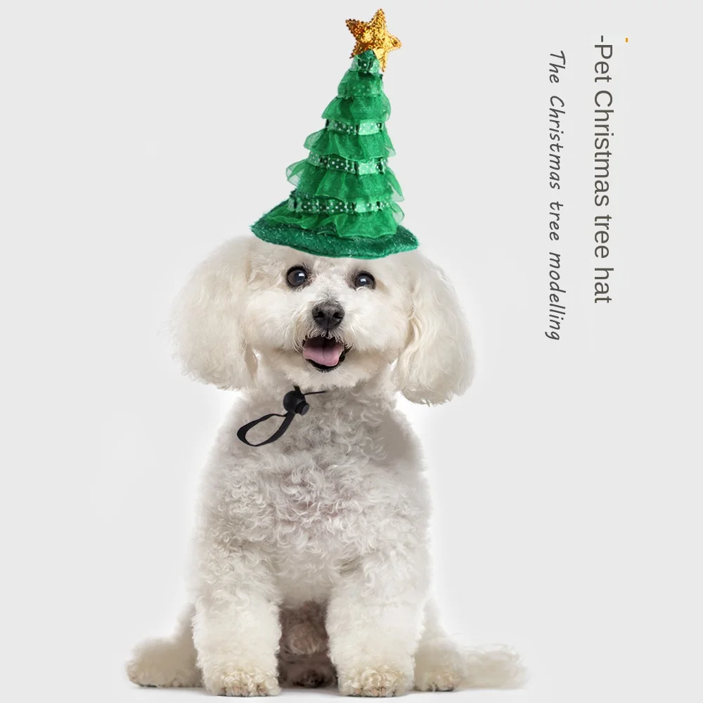 NEW Pet Christmas Dress Cat Christmas Hat Green Christmas Tree Dog Headdress dog hat dog birthday dog accessories for small dogs
NEW Pet Christmas Dress Cat Christmas Hat Green Christmas Tree Dog Headdress dog hat dog birthday dog accessories for small dogs