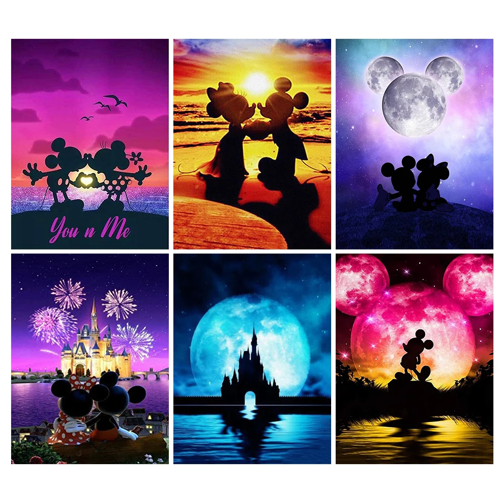 Алмазная 5D картина Disney, мультяшный Микки и Минни Маус, круглая полноразмерная мозаика, «сделай сам», алмазная вышивка, украшение для дома, по...
Алмазная 5D картина Disney, мультяшный Микки и Минни Маус, круглая полноразмерная мозаика, «сделай сам», алмазная вышивка, украшение для дома, по...