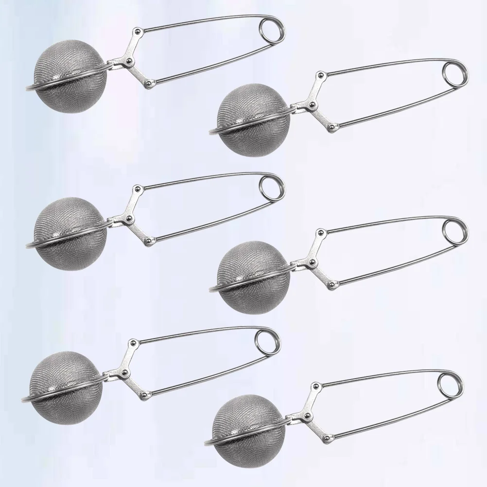 6Pcs Tee Strainer Loose Tea Leaf Infuser Tea Filter Steeper Tea Interval Diffuser Metal Tea Strainer
6Pcs Tee Strainer Loose Tea Leaf Infuser Tea Filter Steeper Tea Interval Diffuser Metal Tea Strainer