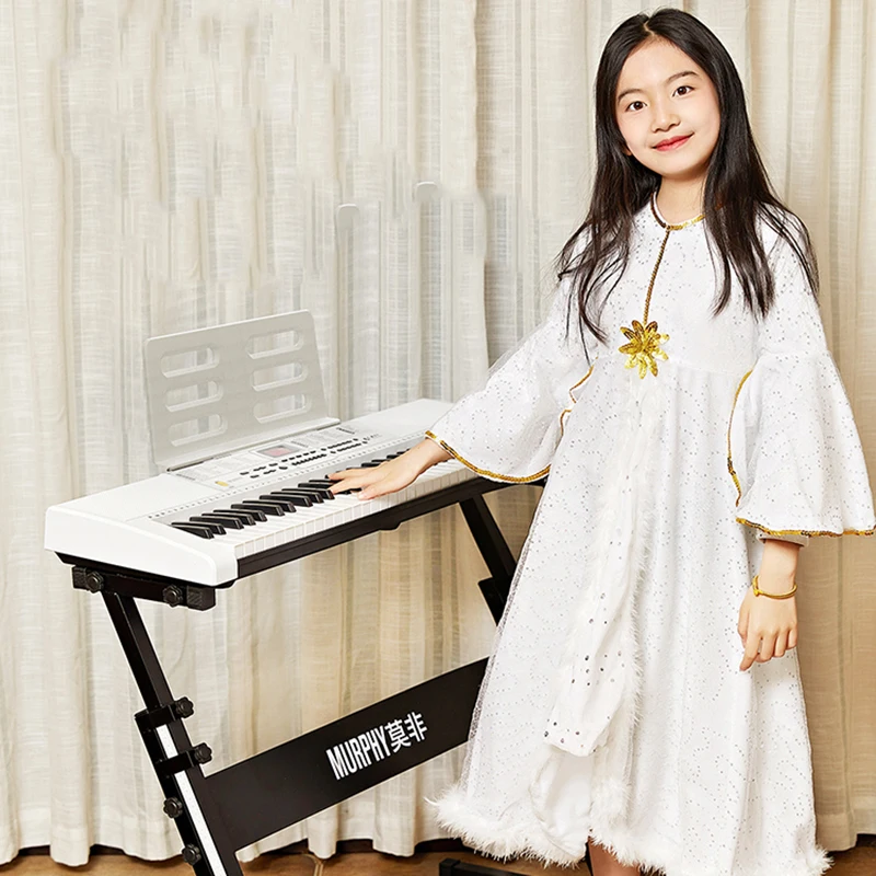

61 Keys Electronic Organ Kids Adult Electronic Piano Learning Musical Keyboard Orgue Electronique Electric Instrument WK50EP