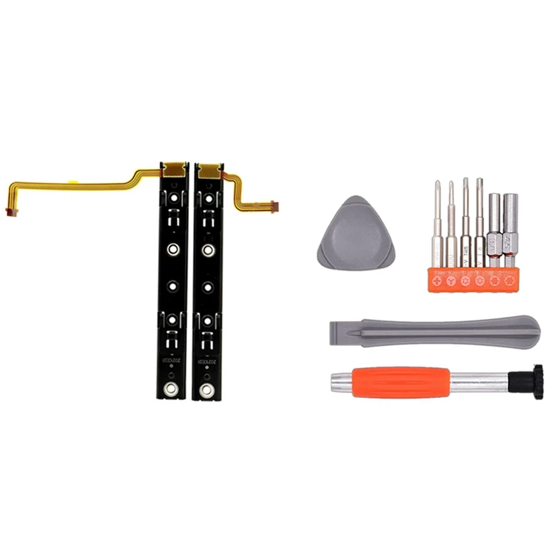 2X Replaces The Slide Rail Bracket With Sensor Able For Nintendo Switch & 1Set Repair Tool Screwdriver Kit
2X Replaces The Slide Rail Bracket With Sensor Able For Nintendo Switch & 1Set Repair Tool Screwdriver Kit