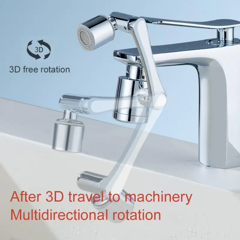 1080 Degree Swivel Foldable Kitchen Sink Universal Faucet Extender 2 Water Flow Modes Robotic Arm Water Filter Sink Fittings
1080 Degree Swivel Foldable Kitchen Sink Universal Faucet Extender 2 Water Flow Modes Robotic Arm Water Filter Sink Fittings