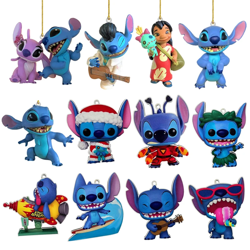 2023 Christmas Cartoon Ornament Disney Stitch Pendant Acrylic Xmas Tree Decoration Car Rearview Mirror Decor Kids New Year Gift 
2023 Christmas Cartoon Ornament Disney Stitch Pendant Acrylic Xmas Tree Decoration Car Rearview Mirror Decor Kids New Year Gift