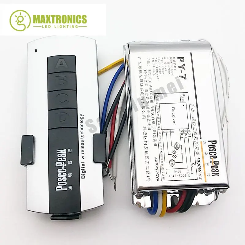 Светодиодный 3-х дорожный пульт дистанционного управления ler 1000W * 3CH High Vswitch Packet Control ler Беспроводной RF чувствительный пульт дистанционного управления
Светодиодный 3-х дорожный пульт дистанционного управления ler 1000W * 3CH High Vswitch Packet Control ler Беспроводной RF чувствительный пульт дистанционного управления