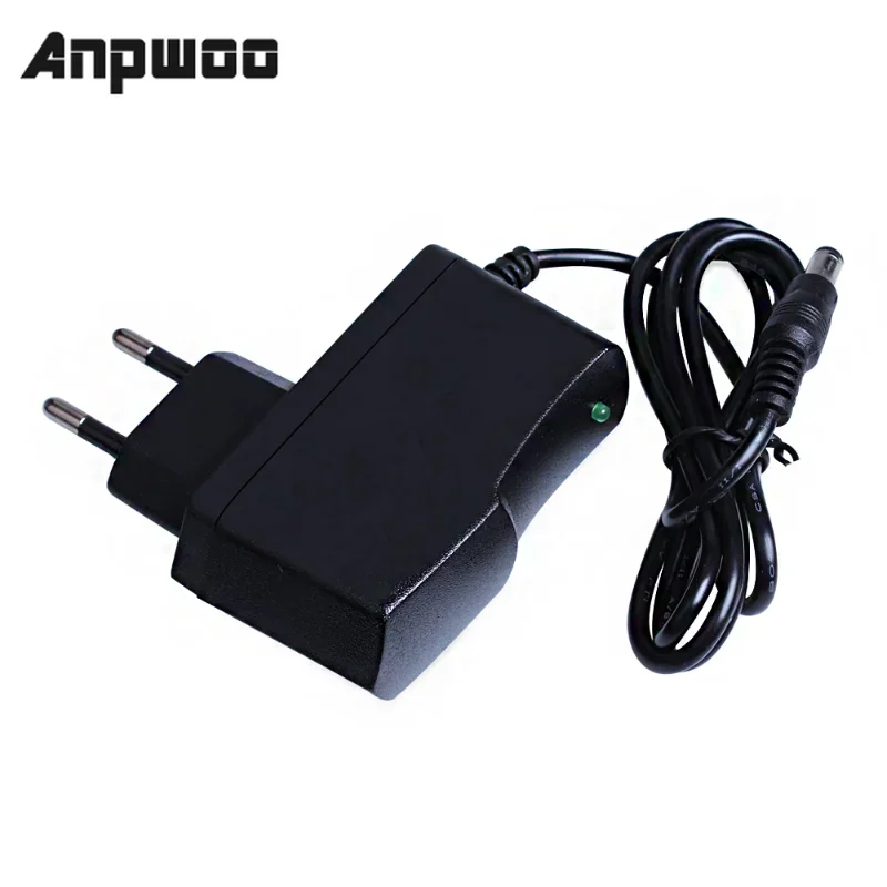 ANPWOO AC 100-240V DC 12V 1A EU Plug AC/DC Power adapter charger Power Adapter for CCTV Camera (2.1mm * 5.5mm)
ANPWOO AC 100-240V DC 12V 1A EU Plug AC/DC Power adapter charger Power Adapter for CCTV Camera (2.1mm * 5.5mm)