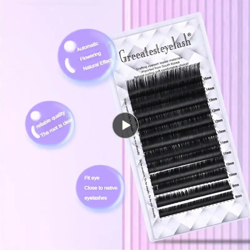 Classic Eyelash Multi-curvature Easy To Grab Eyelash Extensions False Eyelashes And Tools Single Round Eyelashes Single Dense
Classic Eyelash Multi-curvature Easy To Grab Eyelash Extensions False Eyelashes And Tools Single Round Eyelashes Single Dense