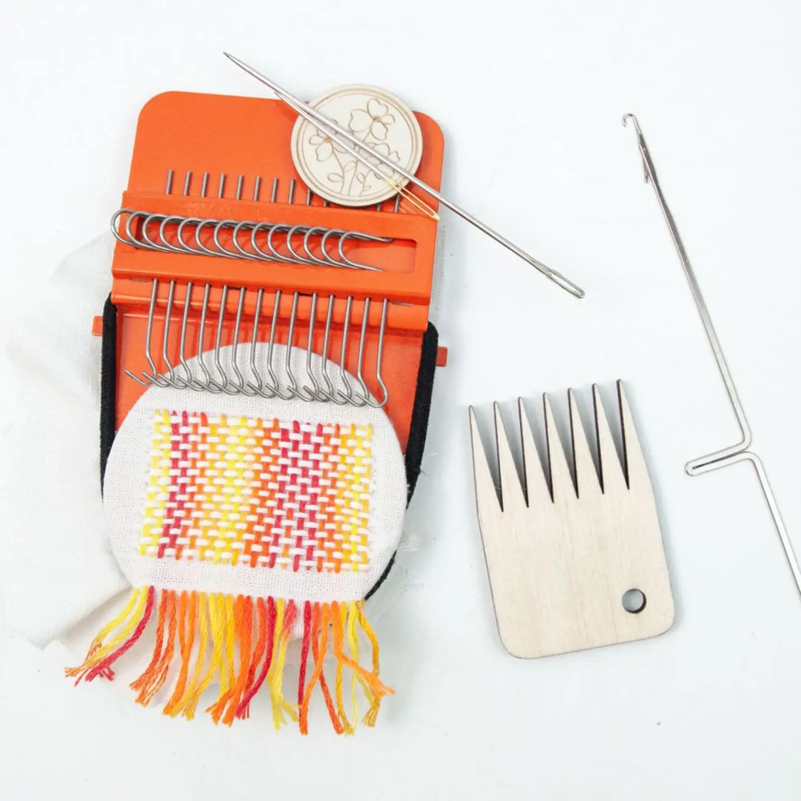 Darning Speedweve Type Loom Knitting Repair Hole Repair Tool Set Knitted Crochet
Darning Speedweve Type Loom Knitting Repair Hole Repair Tool Set Knitted Crochet