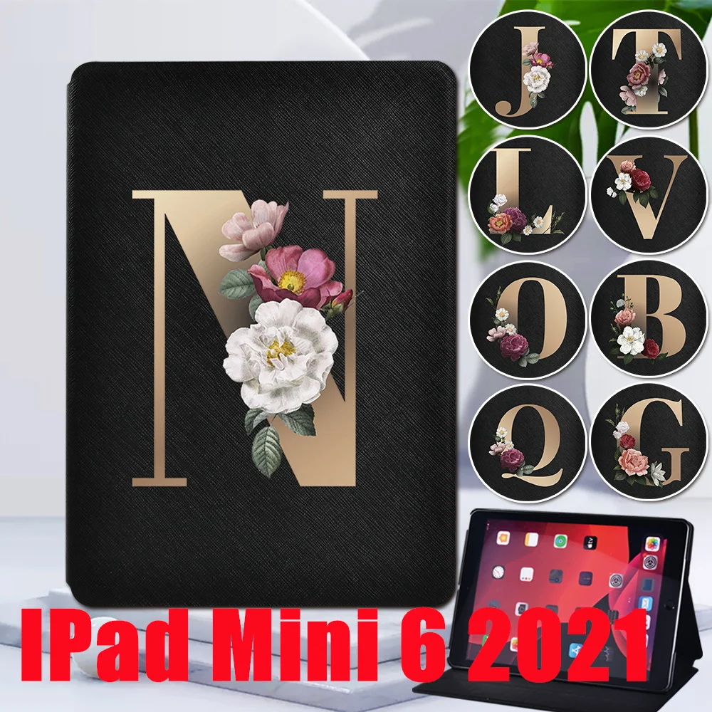 For IPad Mini 6 PU Leather Cover Case for IPad Mini 6th Generation 8.3 Inch 2021 Gold Initial Name Pattern Folding Case Cover
For IPad Mini 6 PU Leather Cover Case for IPad Mini 6th Generation 8.3 Inch 2021 Gold Initial Name Pattern Folding Case Cover