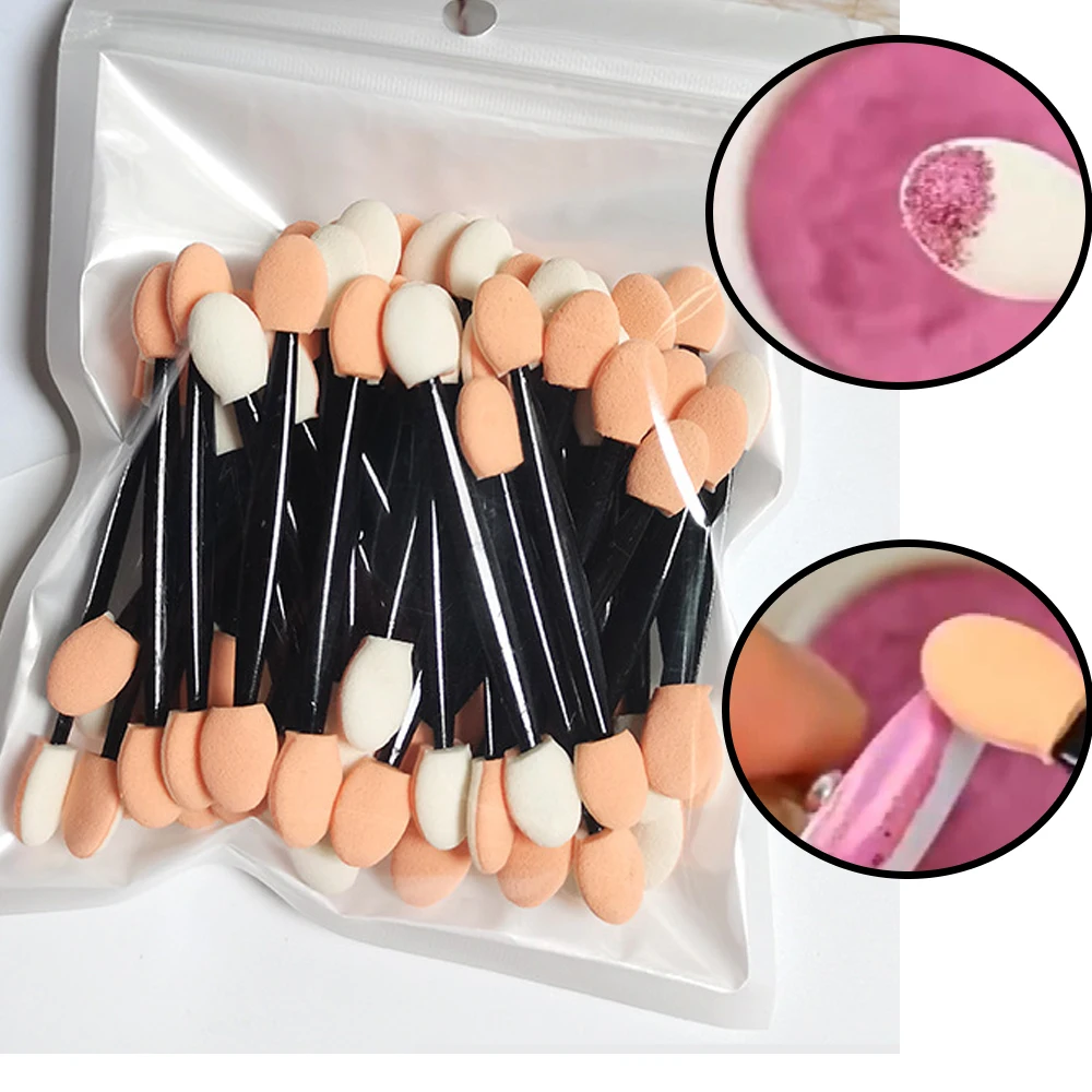 10/30/50/100Pcs Disposable Sponge Brushes For Nail Art 0.8*6cm Dual Sided Sponge Mirror Powder Brush Makeup&Nail Powder Brush &*
10/30/50/100Pcs Disposable Sponge Brushes For Nail Art 0.8*6cm Dual Sided Sponge Mirror Powder Brush Makeup&Nail Powder Brush &*