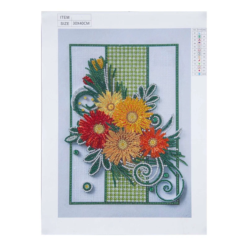 5D DIY Diamond Painting Special Shaped Diamond Art Flower Kit Cross Stitch Pictures Embroidery Craft For Home Wall Decor
5D DIY Diamond Painting Special Shaped Diamond Art Flower Kit Cross Stitch Pictures Embroidery Craft For Home Wall Decor