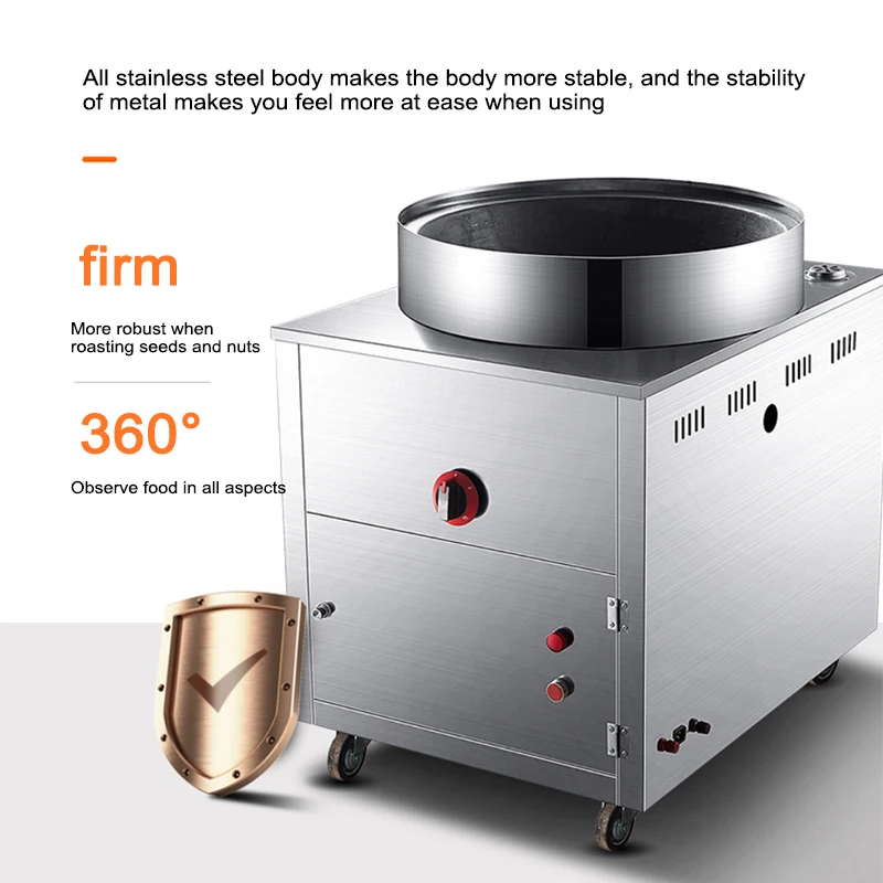 Vertical roasting machine commercial gas fried chestnut machine multifunctional sugar fried chestnut machine Gas or 220v
Vertical roasting machine commercial gas fried chestnut machine multifunctional sugar fried chestnut machine Gas or 220v