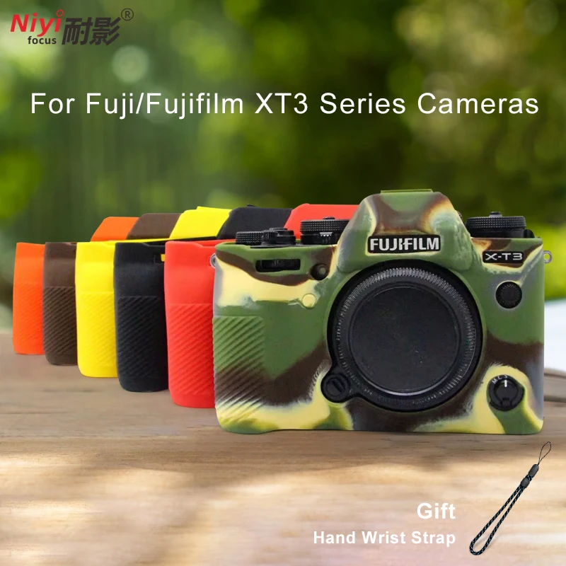 Silicone Case Camera Bag for Fujifilm XT3 X-T3 Fujifilm Smart Mirrorless Digital Camera Accessories Fuji Accessories
Silicone Case Camera Bag for Fujifilm XT3 X-T3 Fujifilm Smart Mirrorless Digital Camera Accessories Fuji Accessories