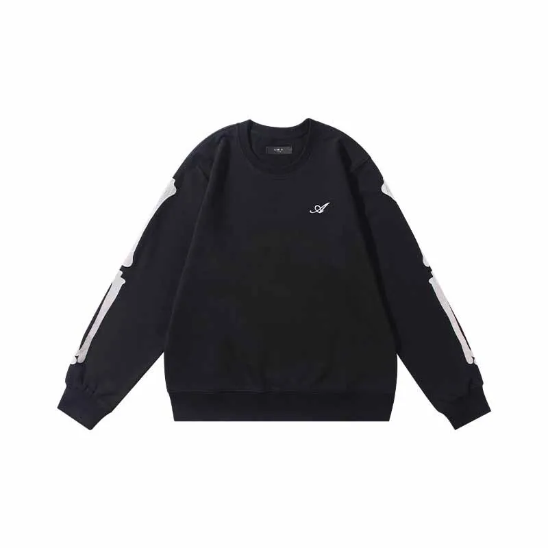 High Quality 1:1 AMR Skeleton Print O-neck Sweatshirt Hip hop Streetwear Men Women Cotton Hoodies Pullover Hoodie
High Quality 1:1 AMR Skeleton Print O-neck Sweatshirt Hip hop Streetwear Men Women Cotton Hoodies Pullover Hoodie
