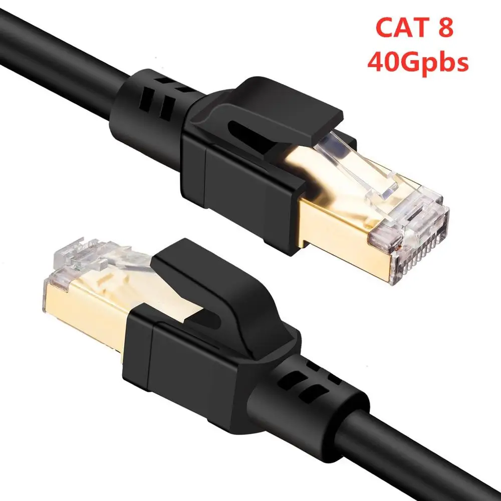 X561 Cat8 Ethernet кабель Sftp 40 Гбит/с супер скорость RJ45 сетевой кабель Vergulde коннектор для маршрутизатора модема Kat 8 Lan кабель
X561 Cat8 Ethernet кабель Sftp 40 Гбит/с супер скорость RJ45 сетевой кабель Vergulde коннектор для маршрутизатора модема Kat 8 Lan кабель