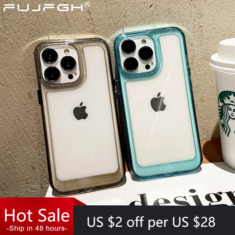 Ultra Clear Shockproof Transparent Hard PC Case for iPhone 13 11 Pro X XR Max 12 Mini 7 8 Plus Anti Fall Camera Protection Cover
Ultra Clear Shockproof Transparent Hard PC Case for iPhone 13 11 Pro X XR Max 12 Mini 7 8 Plus Anti Fall Camera Protection Cover