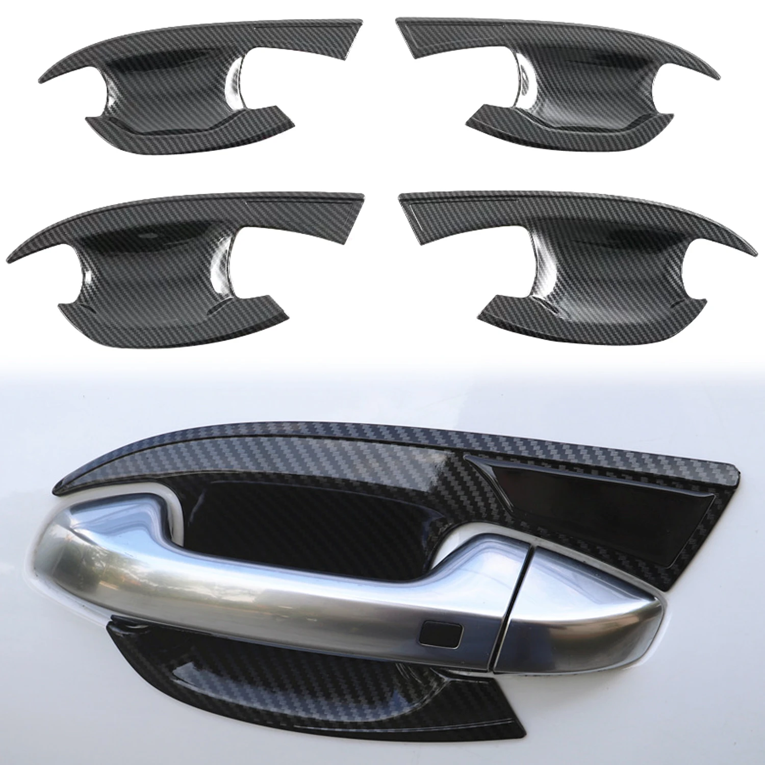 Fit For Kia Sportage NQ5 2022 2023 Car Styling Accessories ABS Carbon Car Door Handle Bowl Cover Trim 4pcs
Fit For Kia Sportage NQ5 2022 2023 Car Styling Accessories ABS Carbon Car Door Handle Bowl Cover Trim 4pcs