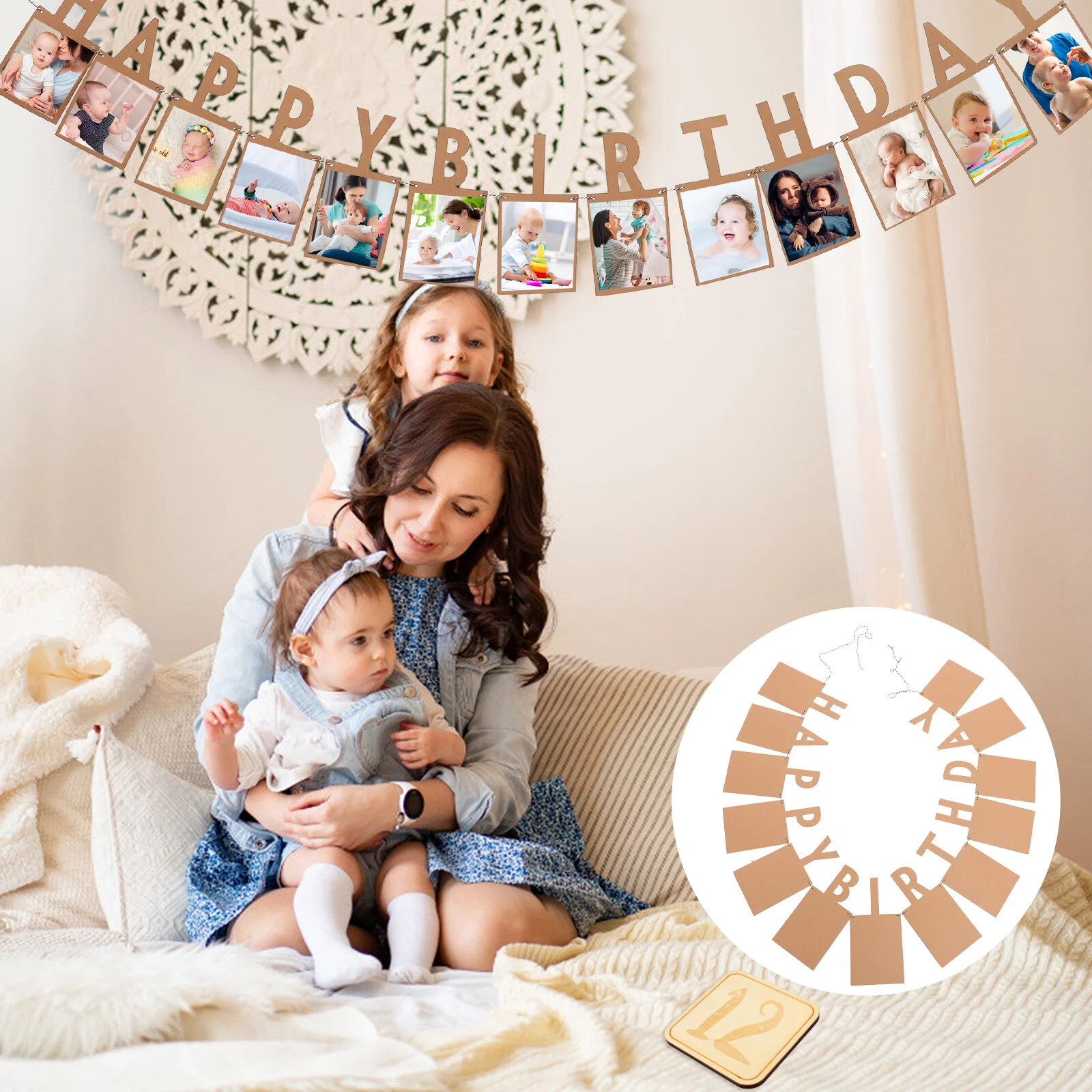 Banner Photo Birthday Picture Baby Garland Bunting Wall Milestone Hanging Display Months Growth Record Shower Happy First
Banner Photo Birthday Picture Baby Garland Bunting Wall Milestone Hanging Display Months Growth Record Shower Happy First