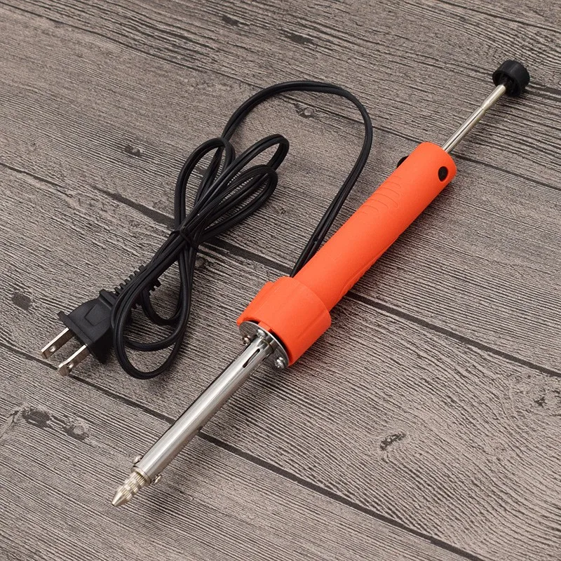 

110V 30W Electric Tin Suction Tool Orange US Plug Desoldering Pump Solder Iron Vacuum Soldering Sucker Welding Tool