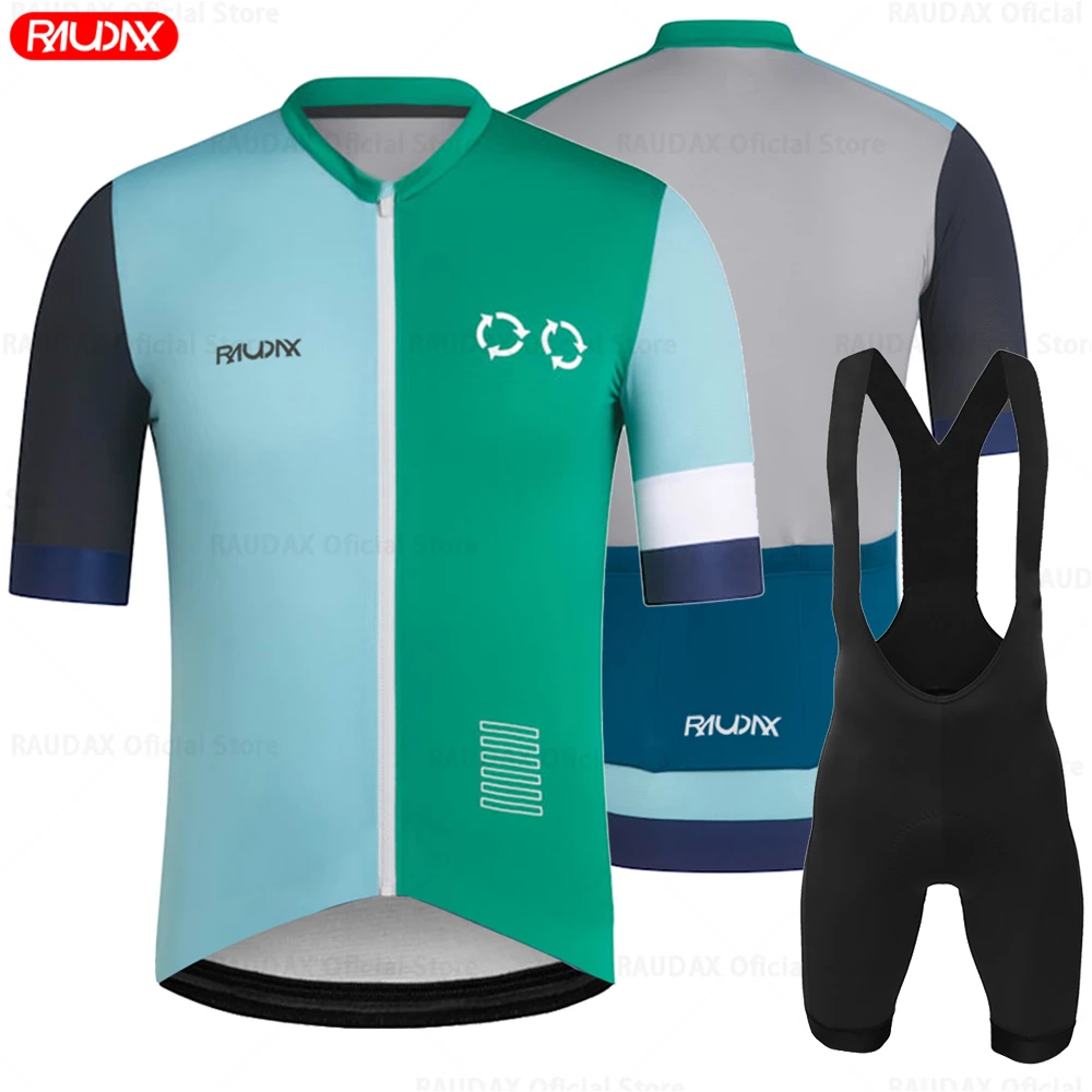 2023 New RAUDAX Men's Team Uniform Mountain Bike Cycling Set Summer Breathable Cycling Shirt Mountain Bike Champion Sportswear
2023 New RAUDAX Men's Team Uniform Mountain Bike Cycling Set Summer Breathable Cycling Shirt Mountain Bike Champion Sportswear