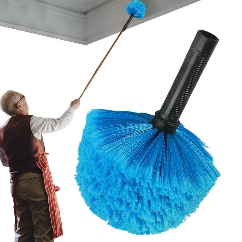 

Screw Car Replacement Brush Air-condition Duster For Cobweb On Extendable Ceiling Web Head Furniture Spider Cleaning Duster Fans