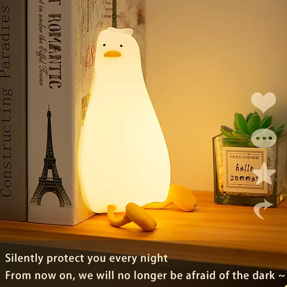 Duck Night Light Adjustable Brightness Usb Charging Bedroom Bedside Lamp Mobile Phone Holder Kids Baby Gift
Duck Night Light Adjustable Brightness Usb Charging Bedroom Bedside Lamp Mobile Phone Holder Kids Baby Gift
