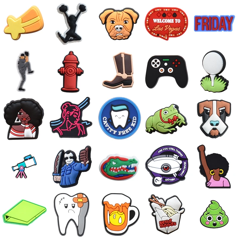 Shoes Accessories Boy Gifts Packs Women Charm Kids Decorations for Crocs Set Jeans Para Pins Shoe Charms Girl Men Wholesale Bulk
Shoes Accessories Boy Gifts Packs Women Charm Kids Decorations for Crocs Set Jeans Para Pins Shoe Charms Girl Men Wholesale Bulk