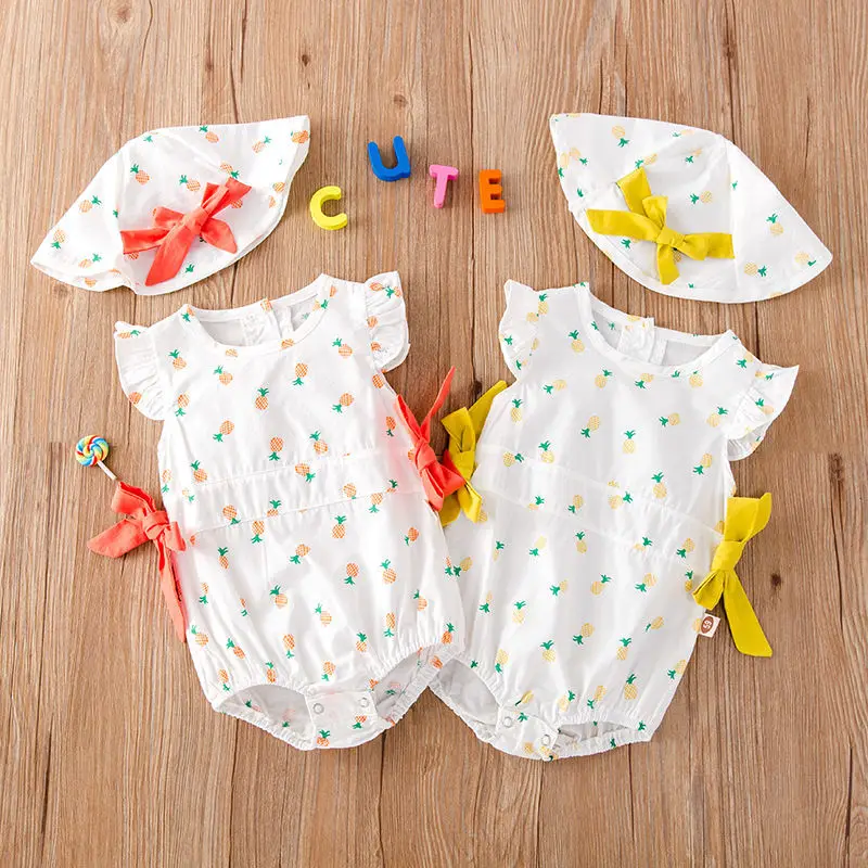 New 2PCS Baby Girls Cotton One-Pieces Romper Jumpsuit Outfits Sunsuit Summer Baby Girl Clothes Set
New 2PCS Baby Girls Cotton One-Pieces Romper Jumpsuit Outfits Sunsuit Summer Baby Girl Clothes Set