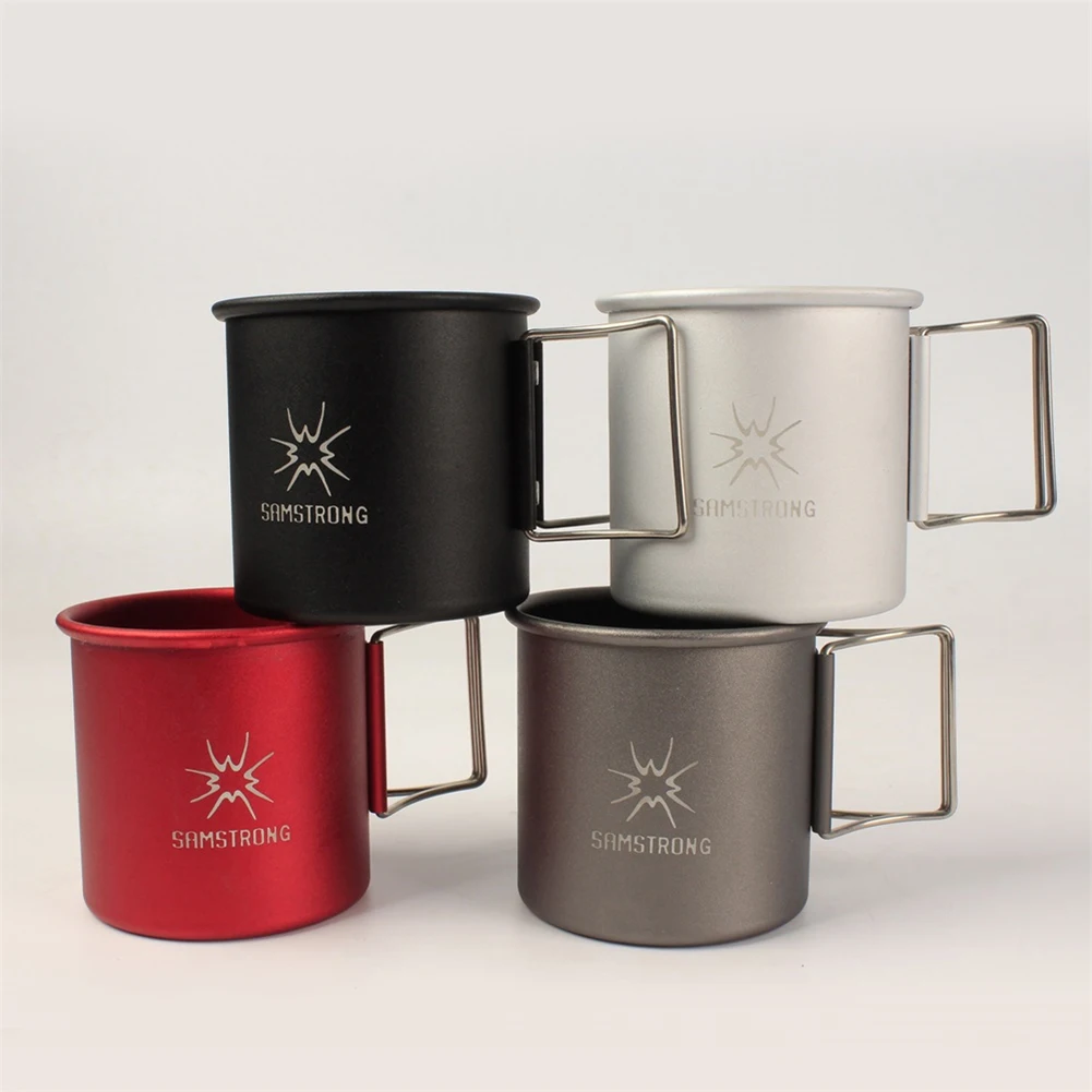 300ml Outdoor Stainless Steel Camping Mug Coffee Cup Foldable Handle Hiking Picnic Tableware Water Cup Travel Cup Equipment
300ml Outdoor Stainless Steel Camping Mug Coffee Cup Foldable Handle Hiking Picnic Tableware Water Cup Travel Cup Equipment