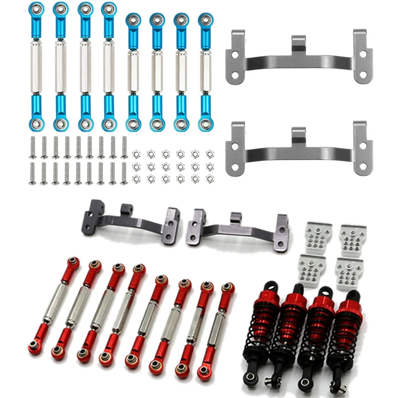 Pull Rod Tie Rod Pull Rod Base Shock Absorber For WPL B14 B24 C14 C24 C34 1/16 & Metal Pull Rod Link Rod Base Bracket
Pull Rod Tie Rod Pull Rod Base Shock Absorber For WPL B14 B24 C14 C24 C34 1/16 & Metal Pull Rod Link Rod Base Bracket