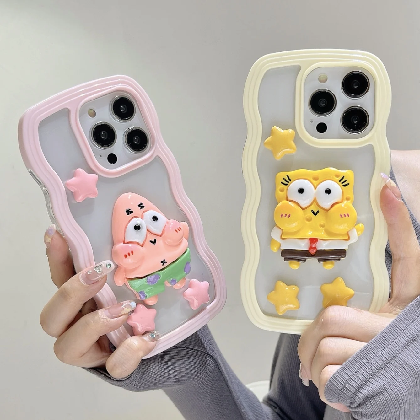 3D spongebobs Patricks S-Stars cute cartoon Phone Cases For iPhone 14 13 12 11 Pro Max Back Cover
3D spongebobs Patricks S-Stars cute cartoon Phone Cases For iPhone 14 13 12 11 Pro Max Back Cover