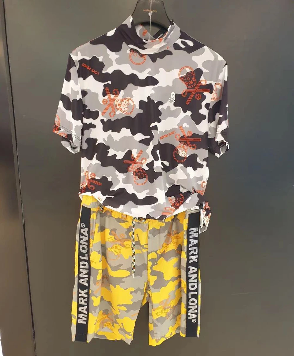 Men's Golf Crew-neck Shirts Summer New Camo Printed Short Sleeve Outdoor Sports Stretch Golf Tops M221763
Men's Golf Crew-neck Shirts Summer New Camo Printed Short Sleeve Outdoor Sports Stretch Golf Tops M221763