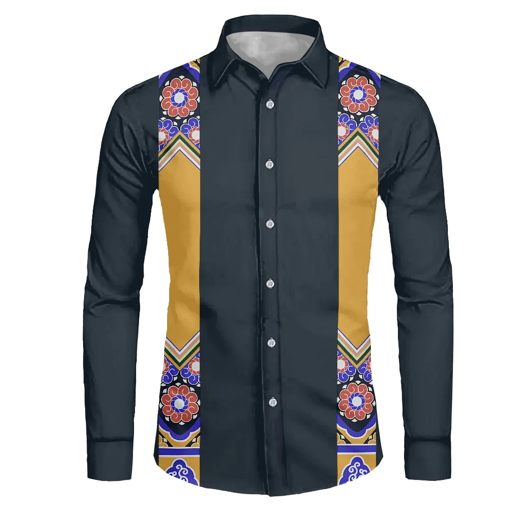 Guayabera темный фон простой желтый китайский элемент тату тотем узор тонкие мужские деловые рубашки на пуговицах
Guayabera темный фон простой желтый китайский элемент тату тотем узор тонкие мужские деловые рубашки на пуговицах