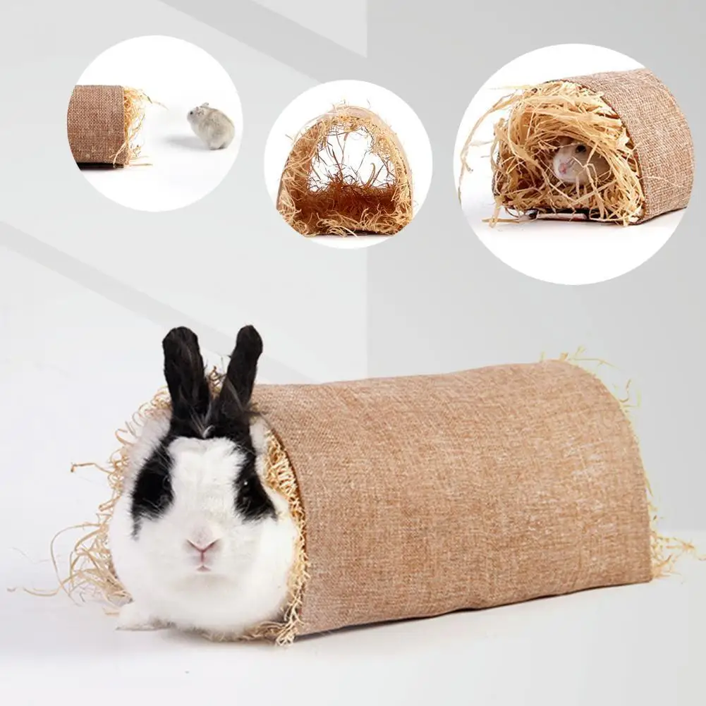 Animal Grass Tunnel Toy Environment-friendly Bite Resistant Bunny Guinea Pig Chinchilla Ferret Hamsters Rats Tunnel Toy for Pets
Animal Grass Tunnel Toy Environment-friendly Bite Resistant Bunny Guinea Pig Chinchilla Ferret Hamsters Rats Tunnel Toy for Pets