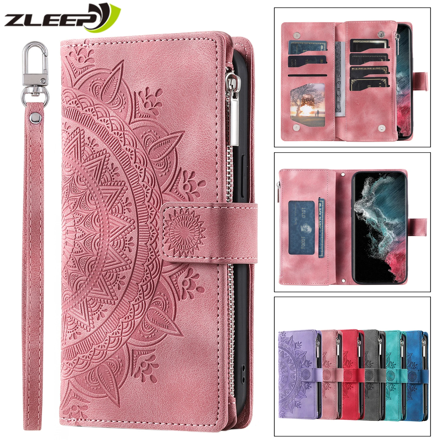 Роскошный кожаный магнитный чехол для Samsung Galaxy A54 A34 A14 A04 E, откидной Чехол с тиснением, отделениями для карт, подставкой и держателем, противоударный чехол 
Роскошный кожаный магнитный чехол для Samsung Galaxy A54 A34 A14 A04 E, откидной Чехол с тиснением, отделениями для карт, подставкой и держателем, противоударный чехол