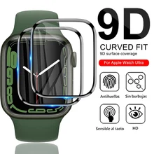 애플워치필름 애플 워치 시리즈 7 용 화면 보호기, 부드러운 유리, 9D HD 풀 필름, iWatch 6, 5, 3, se, 44mm, 40mm, 42mm, 38mm, 45mm, 41mm, 8 액세서리 후기 및 관련상품 가격비교 10 애플 워치 8, 7, 6, SE, 5, 4, 3, 울트라 8, 49mm, 아이워치 시리즈용 화면 보호 필름, 38mm, 42mm, 45mm, 41mm, 40mm, 44mm