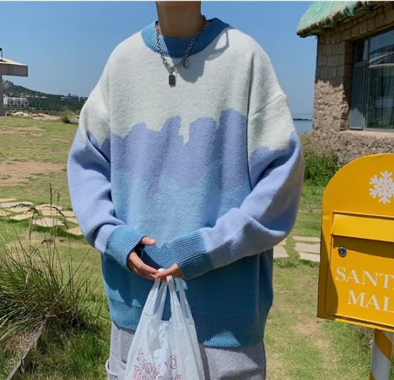 Men's sweater is handsome, close fitting, beautiful, fashionable, and versatile in spring and autumn _jes7
Men's sweater is handsome, close fitting, beautiful, fashionable, and versatile in spring and autumn _jes7