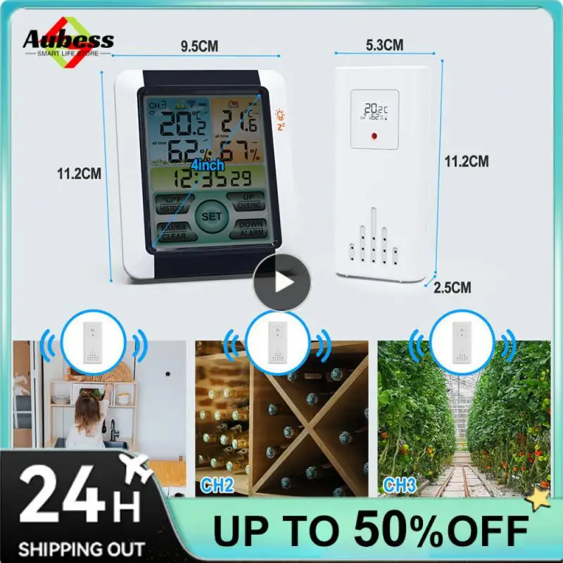Xp4 Waterproof Thermohygrometer Magnetic High-definition Temperature Monitor With Backlight Color Lcd Display Humidity Monitor
Xp4 Waterproof Thermohygrometer Magnetic High-definition Temperature Monitor With Backlight Color Lcd Display Humidity Monitor