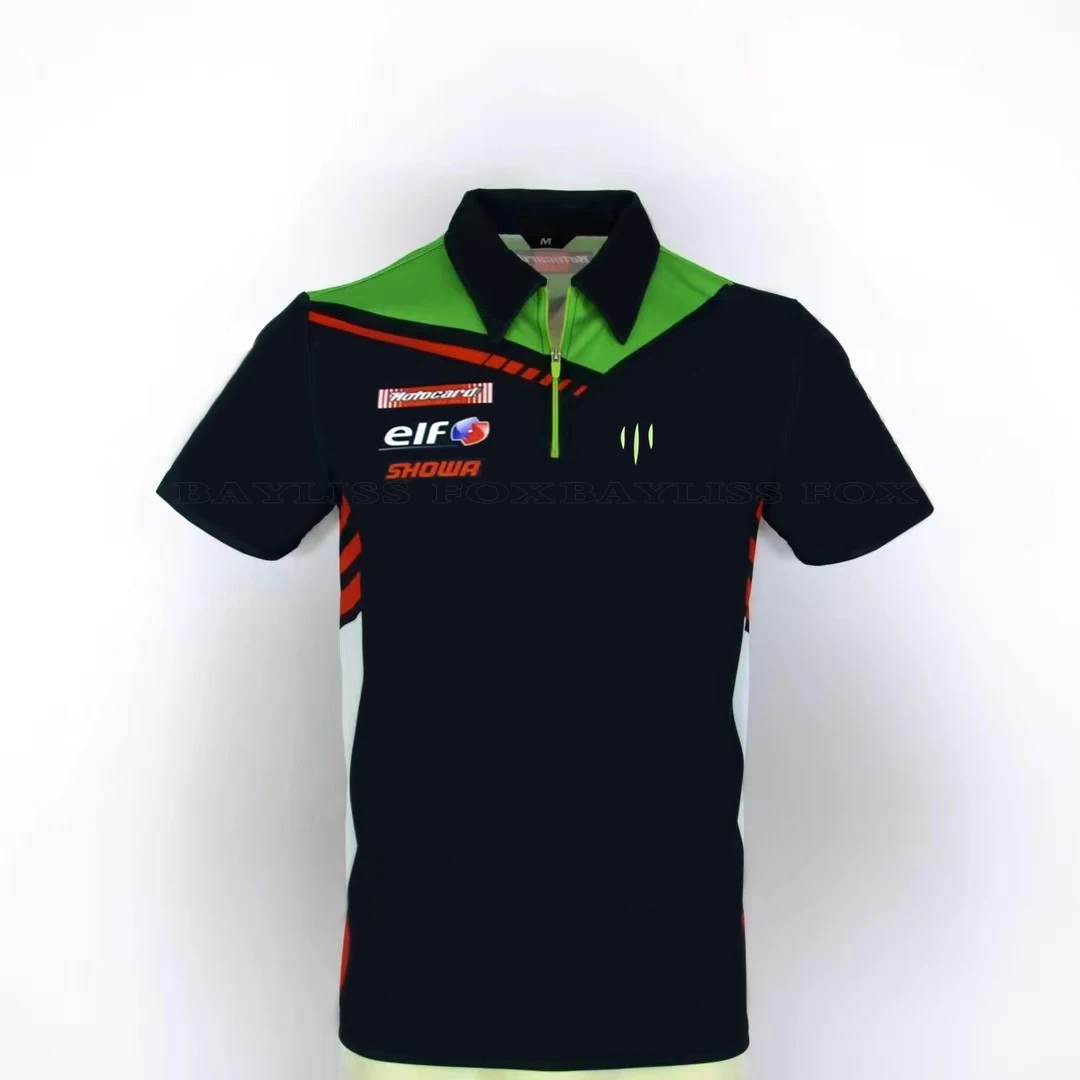 Summer For Kawasaki Moto Polo Shirts Motorcycle Racing Team Men's Quick Dry Casual Breathable Polyester 3D Printing T-shirt 
Summer For Kawasaki Moto Polo Shirts Motorcycle Racing Team Men's Quick Dry Casual Breathable Polyester 3D Printing T-shirt