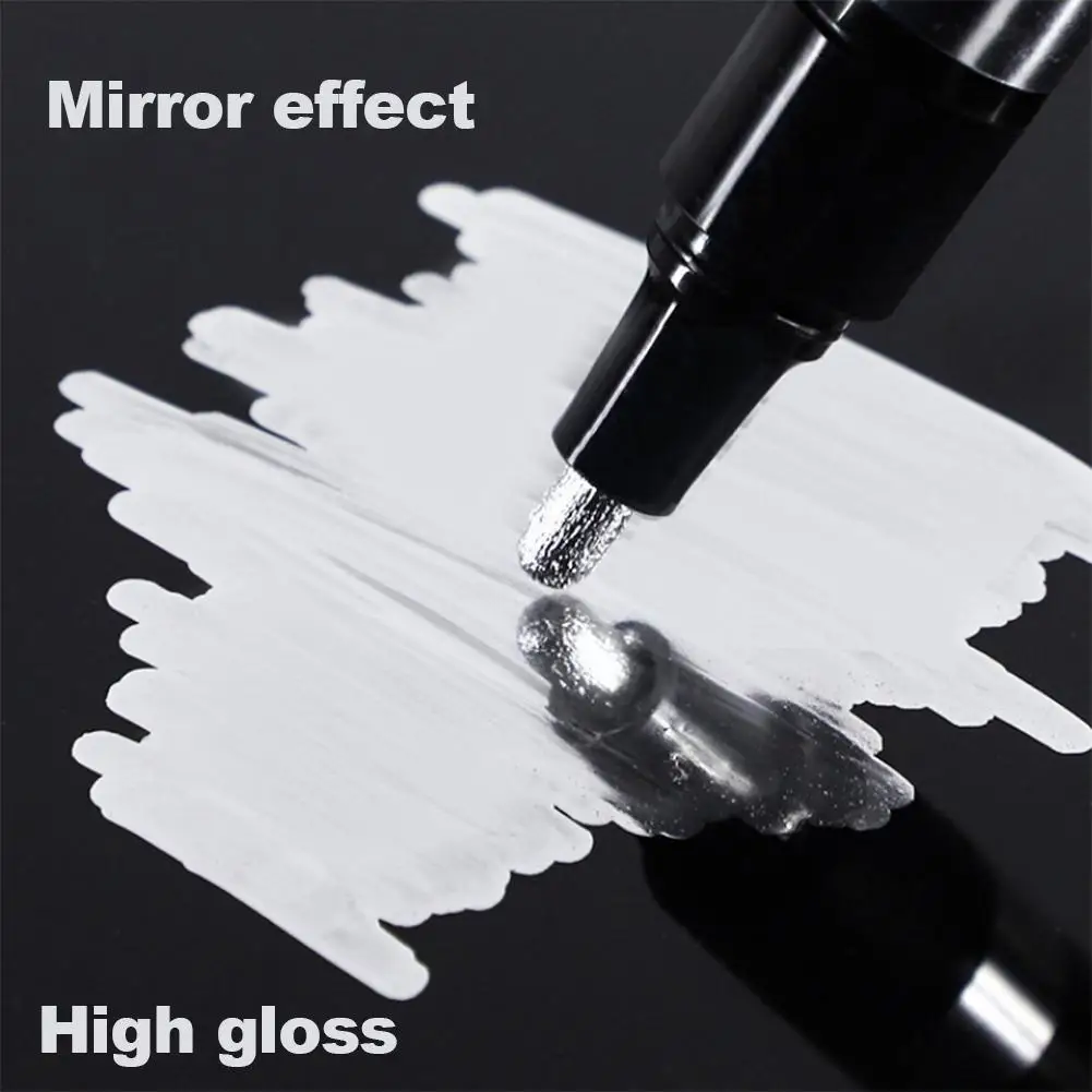 Mirror Marker Silver Marker Liquid Pen Art Liquid Mirror Resin Metallic Accessories Mirror Craftwork Pen Paint Diy F H3j1
Mirror Marker Silver Marker Liquid Pen Art Liquid Mirror Resin Metallic Accessories Mirror Craftwork Pen Paint Diy F H3j1