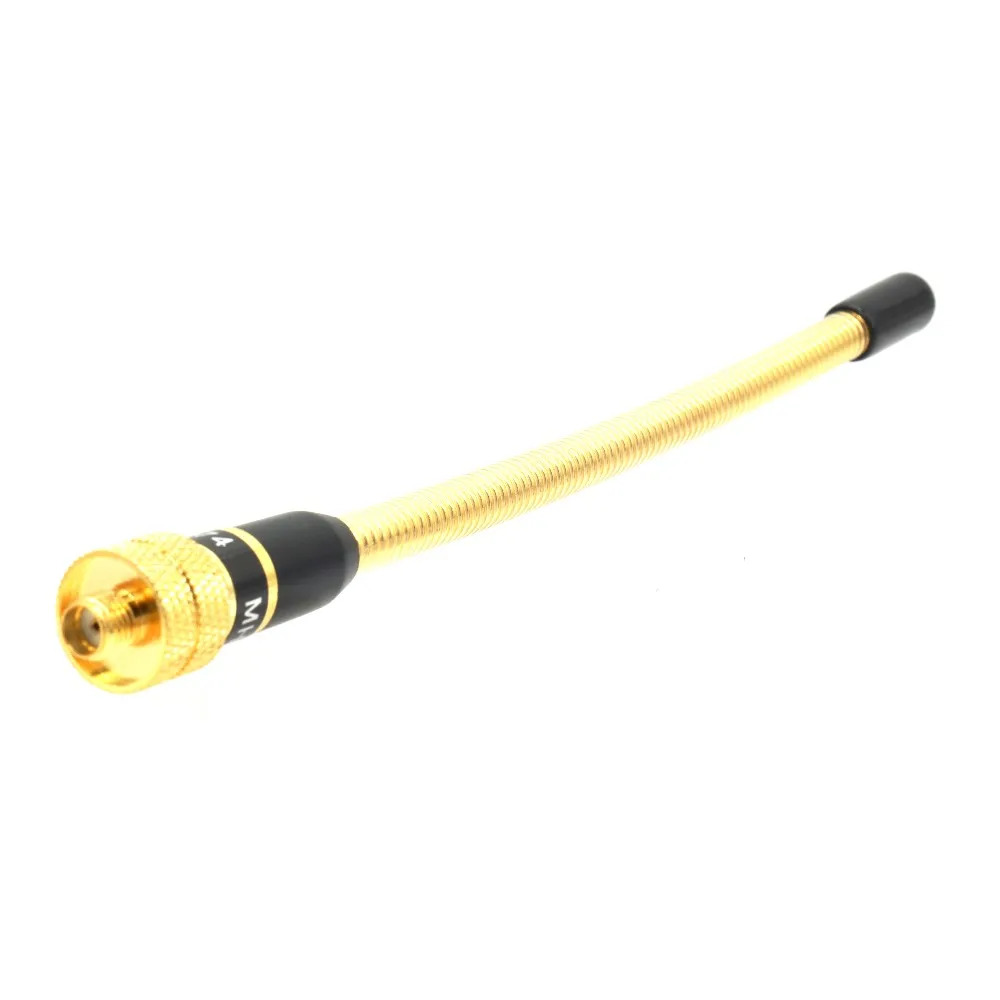 Рация металлическая Золотая пружинная антенна SMA-Female VHF 136-174 МГц антенна двухстороннее радио для BAOFENG UV-5R
Рация металлическая Золотая пружинная антенна SMA-Female VHF 136-174 МГц антенна двухстороннее радио для BAOFENG UV-5R