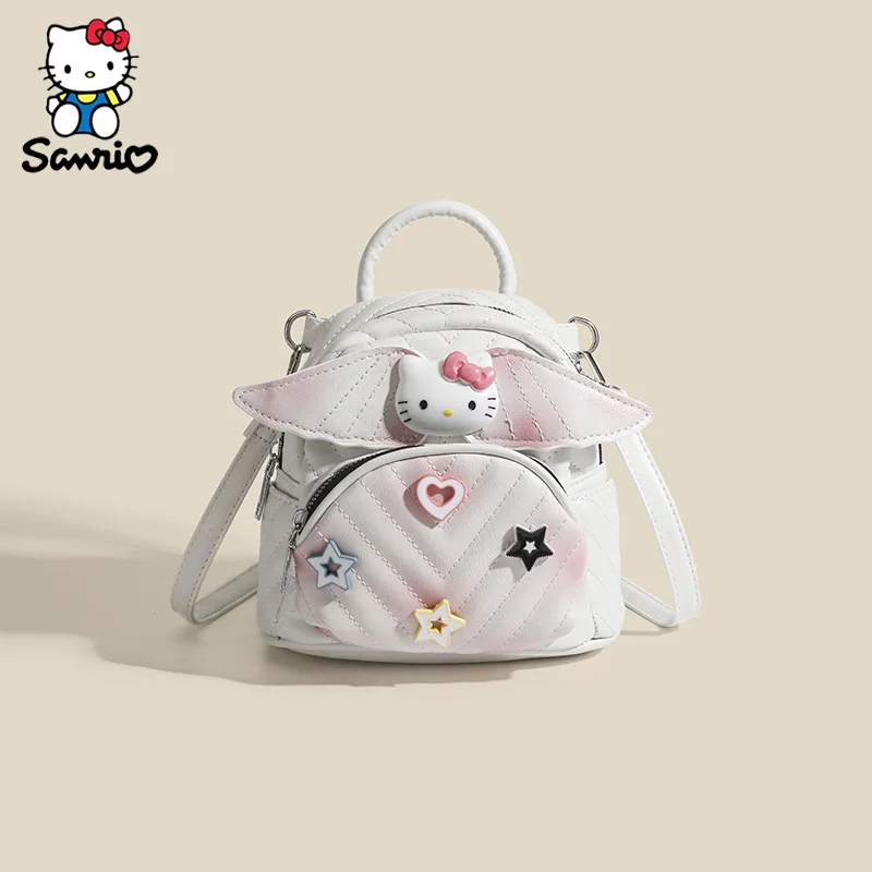 New Sanrio Bag Cute Hello Kitty Backpack Kuromi PU all match mini Shoulder Bag Travel Backpack hello kitty things Birthday Gifts
New Sanrio Bag Cute Hello Kitty Backpack Kuromi PU all match mini Shoulder Bag Travel Backpack hello kitty things Birthday Gifts