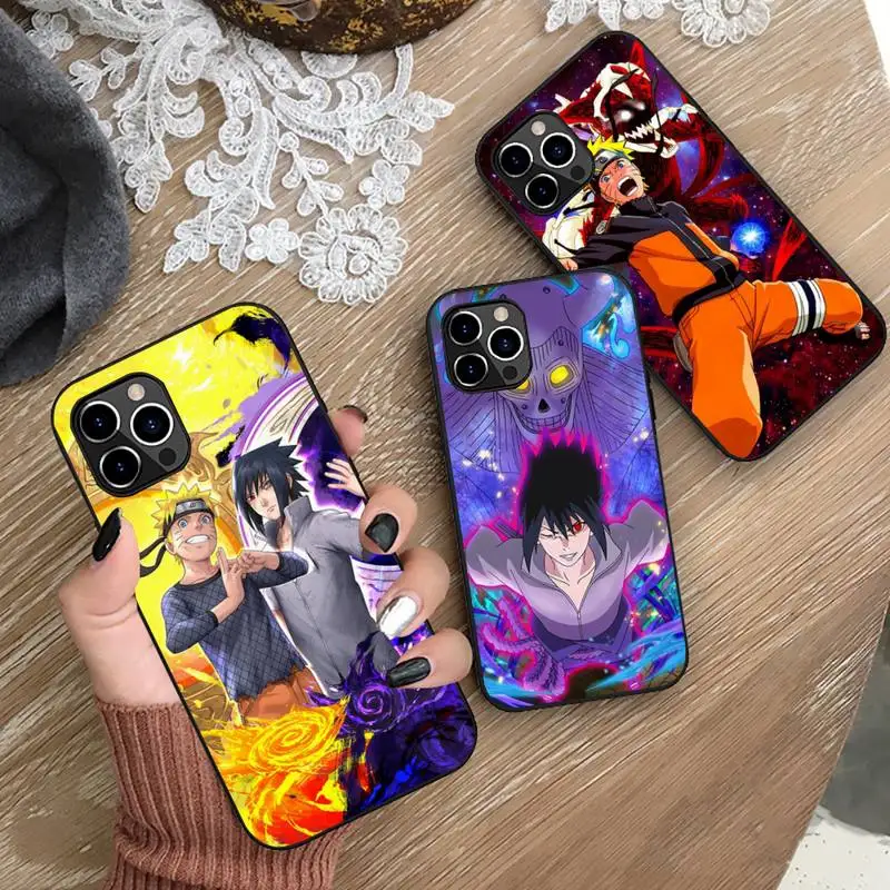 Anime Uzumaki Naruto Uchiha Sasuke Phone Case for iphone 13 12 11 Pro Mini XS MAX 8 7 Plus X 2020 XR Silicone Soft cover
Anime Uzumaki Naruto Uchiha Sasuke Phone Case for iphone 13 12 11 Pro Mini XS MAX 8 7 Plus X 2020 XR Silicone Soft cover