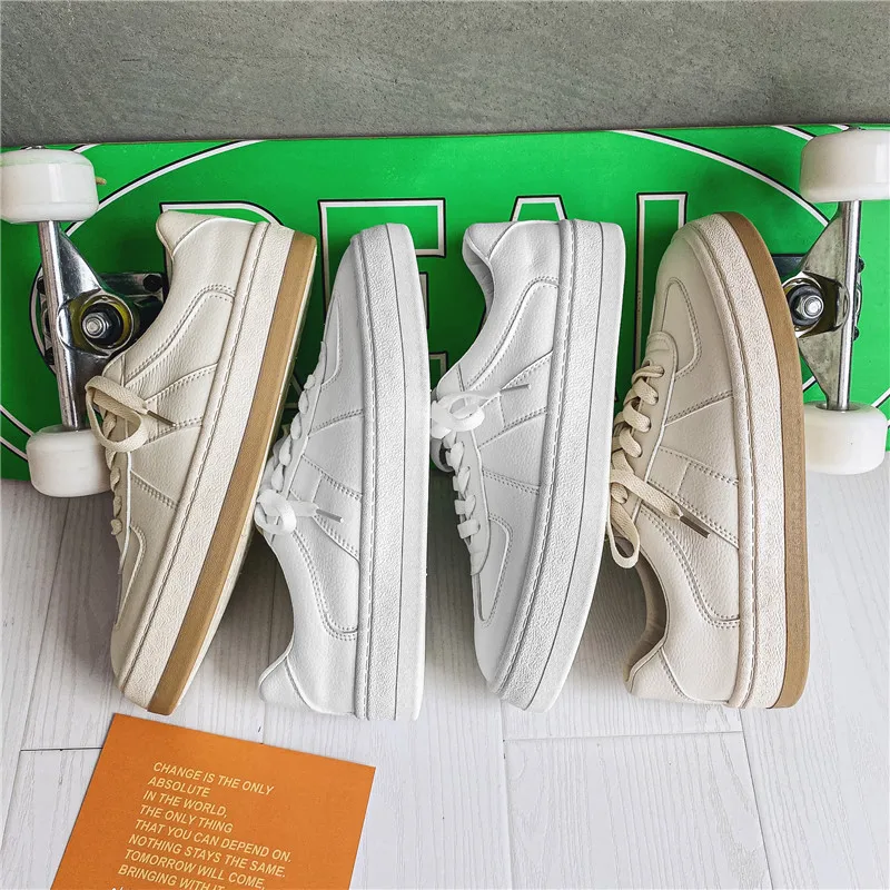Men's Shoes Casual Sports Small White Shoe Male Students Low-top Thick Soled Shoe Board Shoes Male Sneakers
Men's Shoes Casual Sports Small White Shoe Male Students Low-top Thick Soled Shoe Board Shoes Male Sneakers