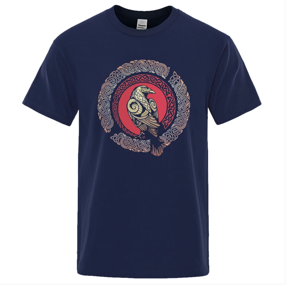 Viking Ragnar's Raven Print T Shirt Brand T-shirt 2021 Summer Hip Hop Men T Shirts Male Short Sleeve Fashion Casual T-shirts
Viking Ragnar's Raven Print T Shirt Brand T-shirt 2021 Summer Hip Hop Men T Shirts Male Short Sleeve Fashion Casual T-shirts