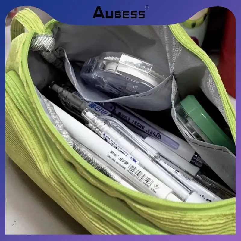 New Pencil Case Green Pencil Box Durable Big Stationery Box Creative School Students Supplies Multi-functional Pen Bag
New Pencil Case Green Pencil Box Durable Big Stationery Box Creative School Students Supplies Multi-functional Pen Bag