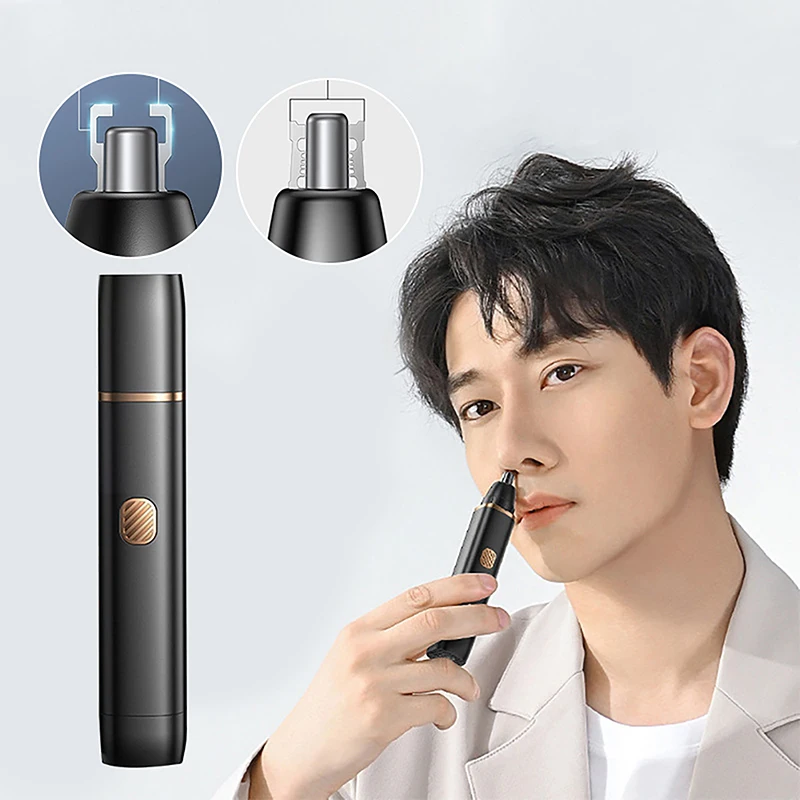 Electric Shaving Nose Ear Trimmer Safe Face Care Rechargeable Nose Hair Trimmer for Men Shaving Hair Removal Razor Beard
Electric Shaving Nose Ear Trimmer Safe Face Care Rechargeable Nose Hair Trimmer for Men Shaving Hair Removal Razor Beard