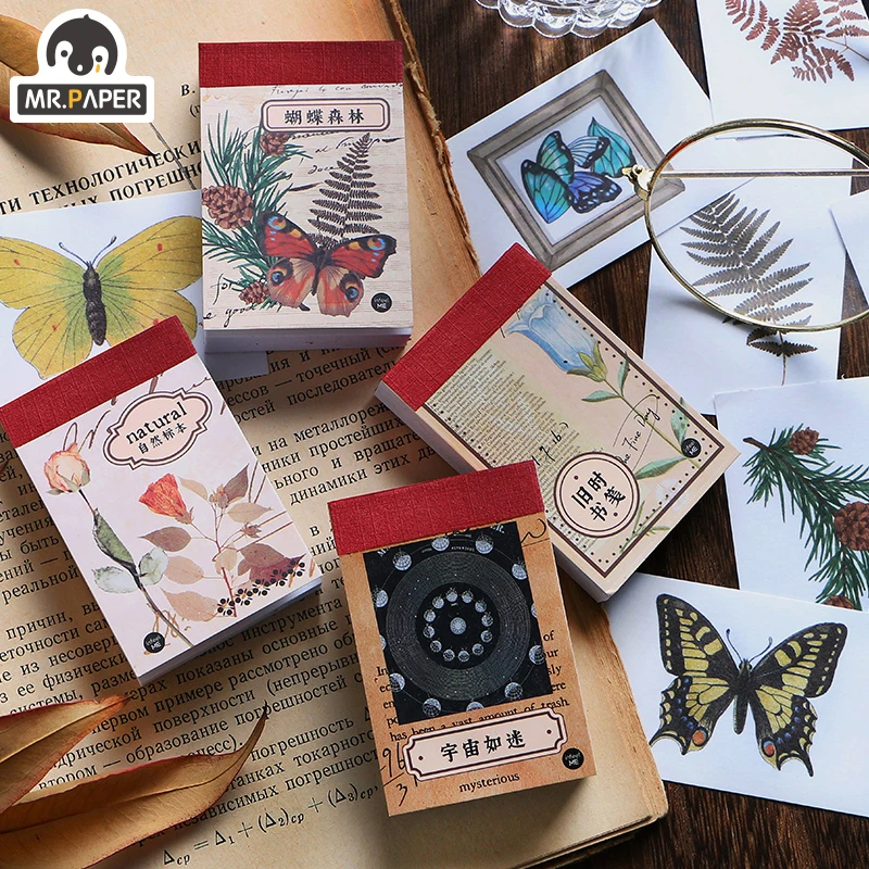 Mr Paper 4 Silent Lmagination Series Washi Paper Sticker Loose-Leaf Minimalist Scrapbook Diary Notepad
Mr Paper 4 Silent Lmagination Series Washi Paper Sticker Loose-Leaf Minimalist Scrapbook Diary Notepad