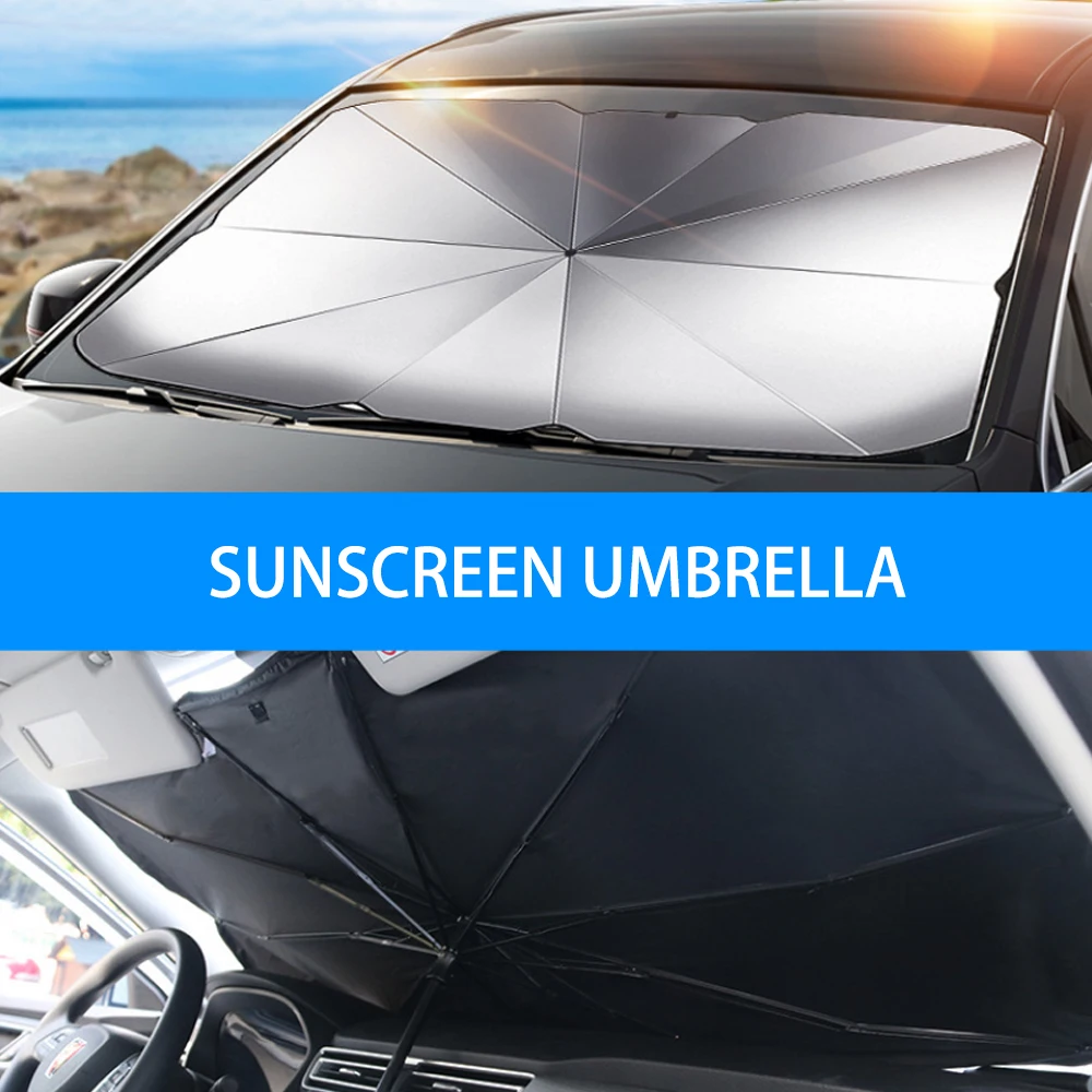 Car Sun Shade Protector Parasol Auto Front Window Sunshade Covers Car Sun Protector Interior Windshield Protection Accessories
Car Sun Shade Protector Parasol Auto Front Window Sunshade Covers Car Sun Protector Interior Windshield Protection Accessories