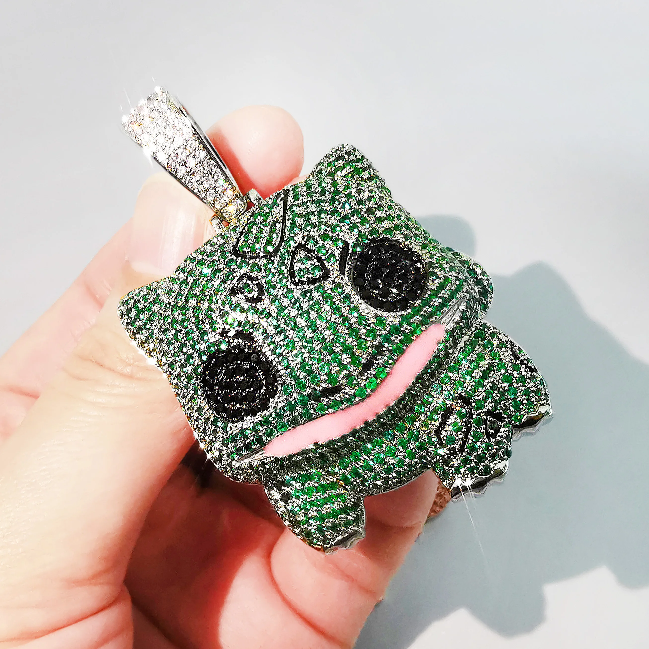 New Arrival Cartoon Animal Pendant CZ Stone Charm Necklace Hip Hop Jewelry Men Women Gift
New Arrival Cartoon Animal Pendant CZ Stone Charm Necklace Hip Hop Jewelry Men Women Gift