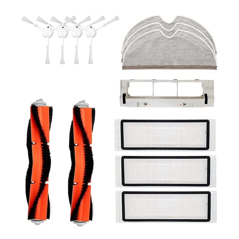 Аксессуары для робота-пылесоса запчасти: основная и боковая щетки, фильтры НЕРА, совместимые с Roborock S51 S55
Аксессуары для робота-пылесоса запчасти: основная и боковая щетки, фильтры НЕРА, совместимые с Roborock S51 S55